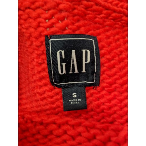 🍑GAP Women Sweater Knit Pullover Crew Neck Fall Winter Colorblock SMALL(4-6) - Picture 5 of 11